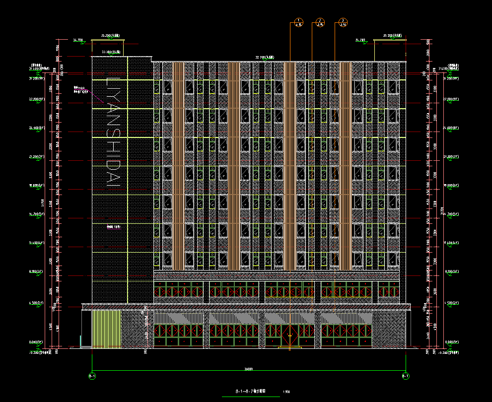 9层5471平-某公司8号宿舍楼