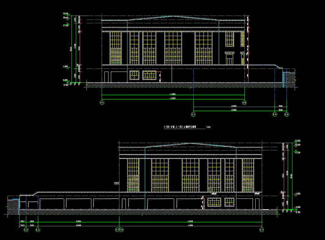 2层3339平-某中心小学体育馆扩建工程