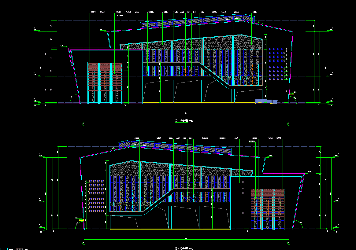 2层5665平-某小学二期新建体育馆