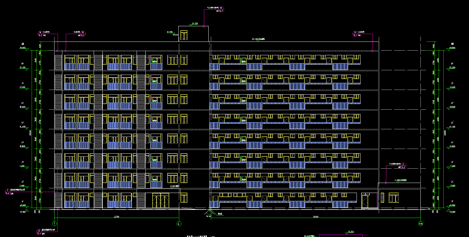 9层8081平-某中学宿舍楼
