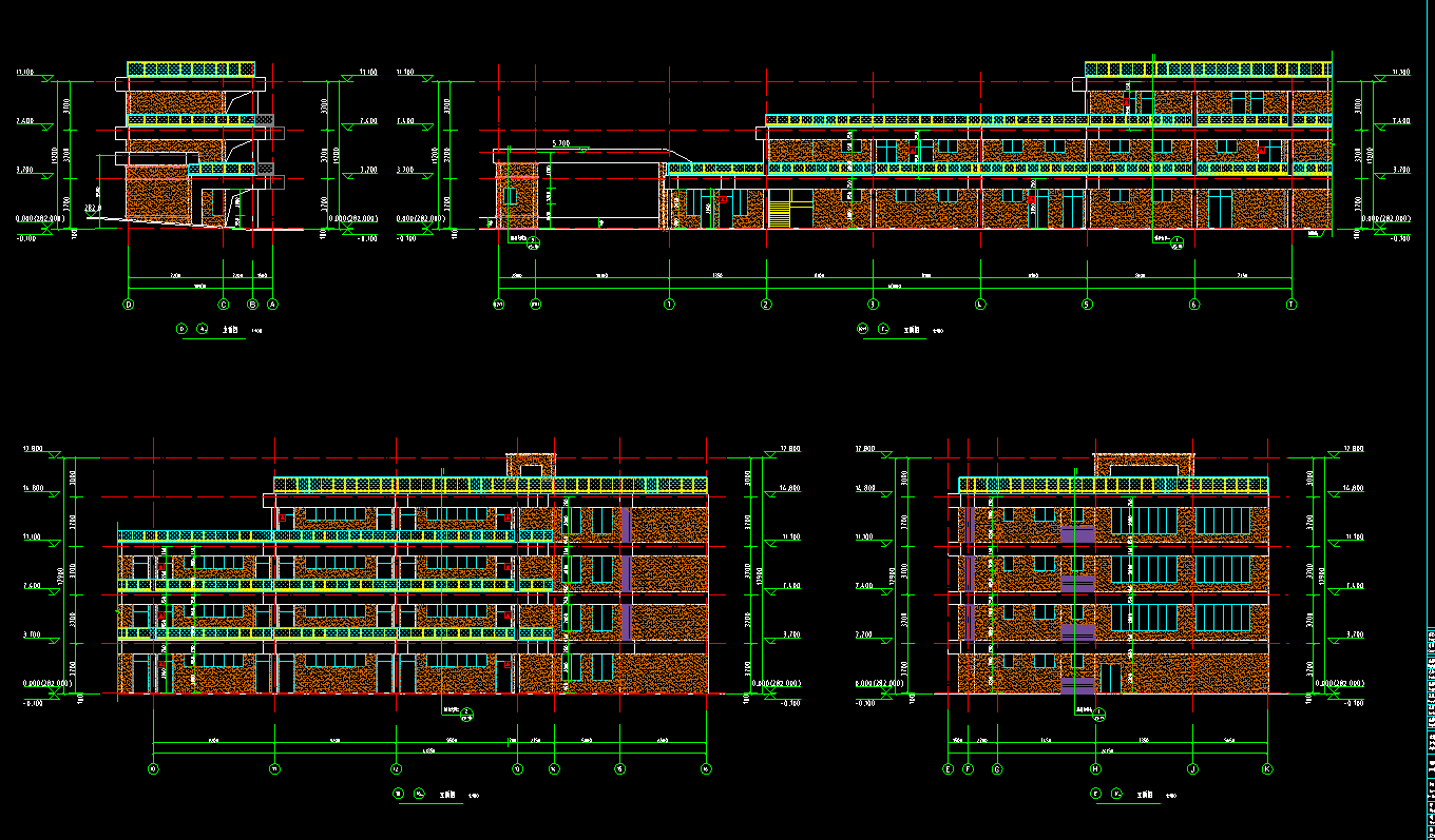 4层3599平-某小学综合楼建设工程