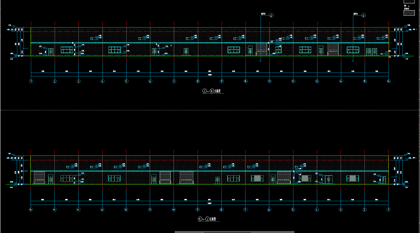 1层5814平-某项目7A综合站房厂房