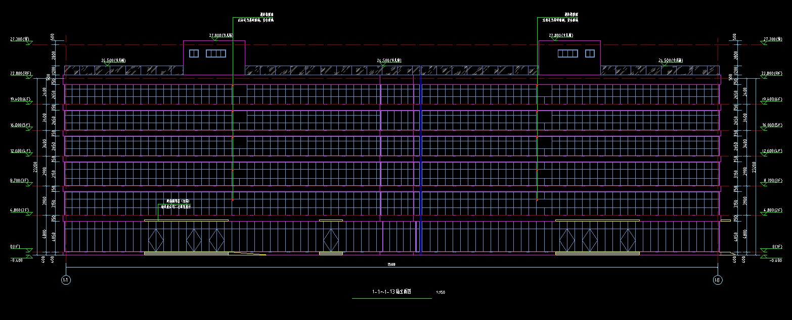 6层8961平-某公司1#综合宿舍楼