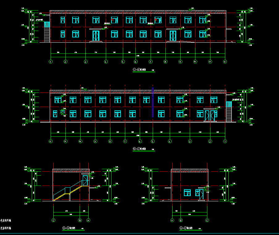 2层716平-某建设项目综合楼