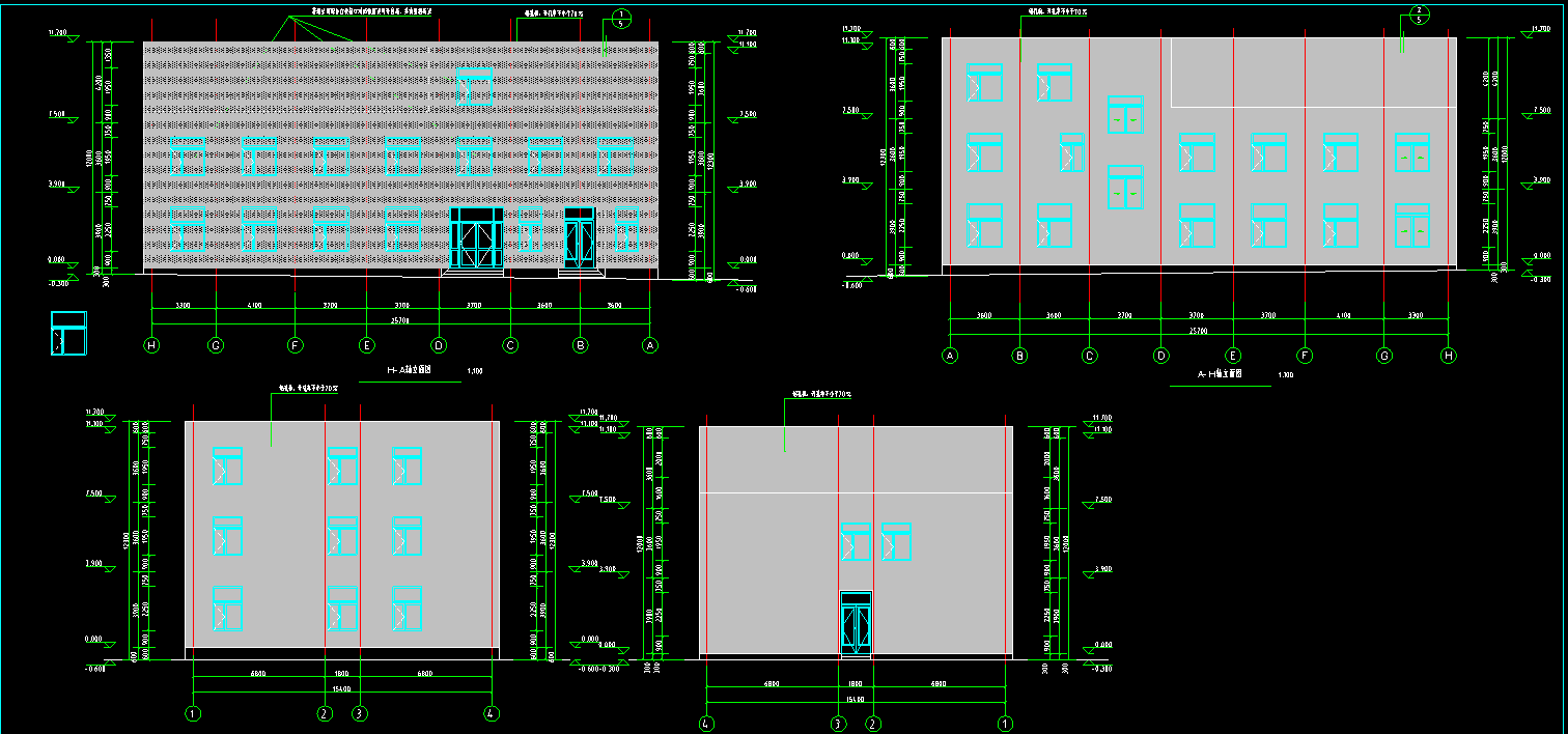 3层1048平-某公司办公楼