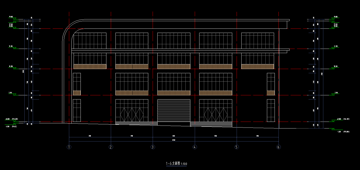 4层5514平-某产业园5#厂房