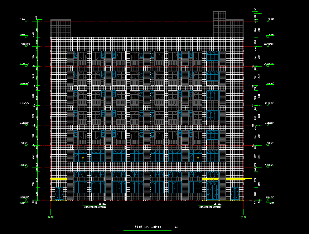 7层4897平-某公司3#宿舍楼