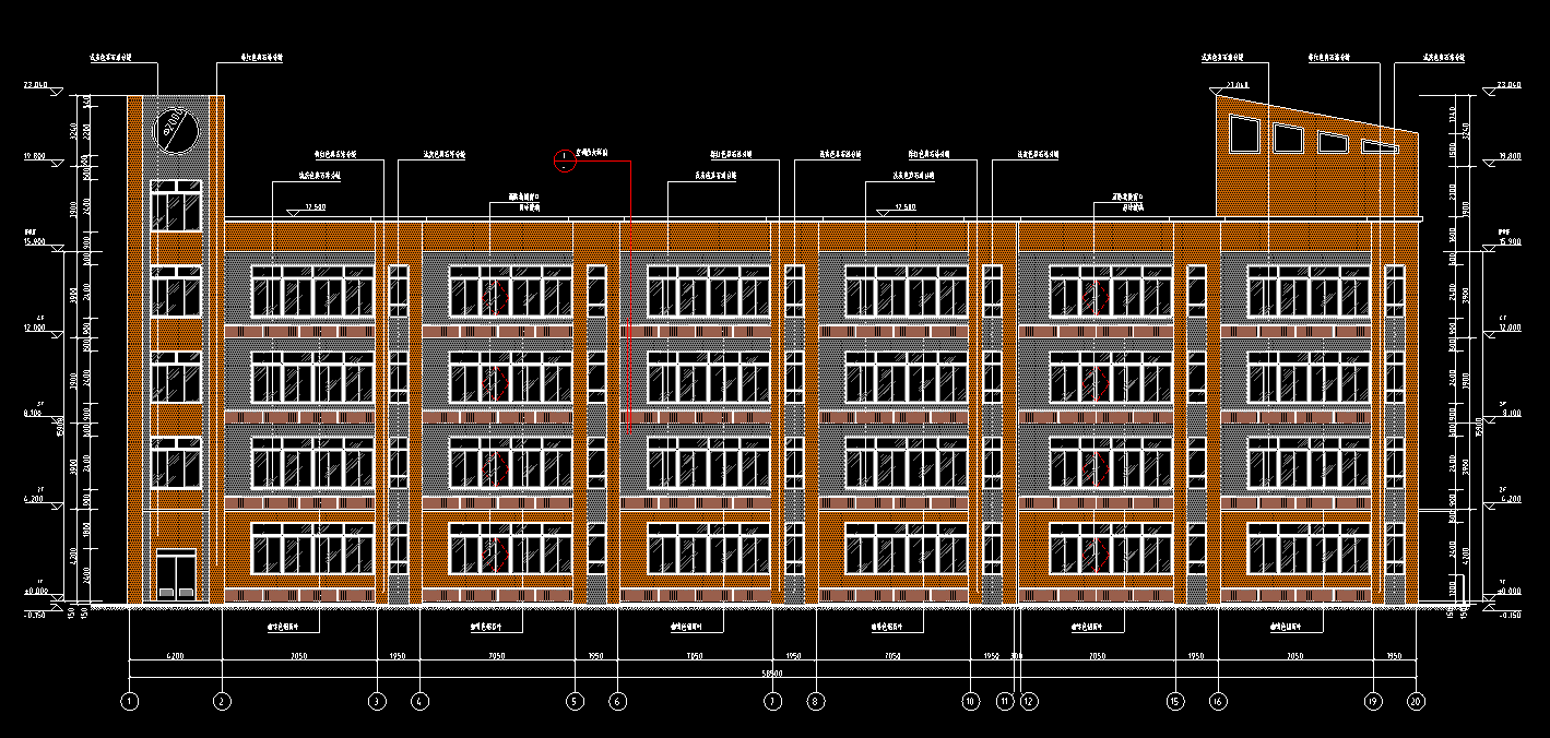 4层3404平-某小学校教学楼新建工程