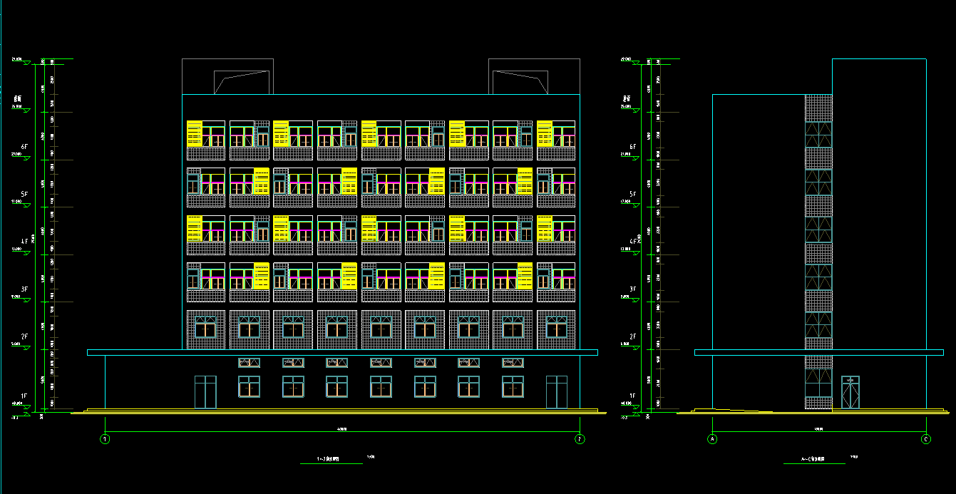6层3855平-某有限公司宿舍楼