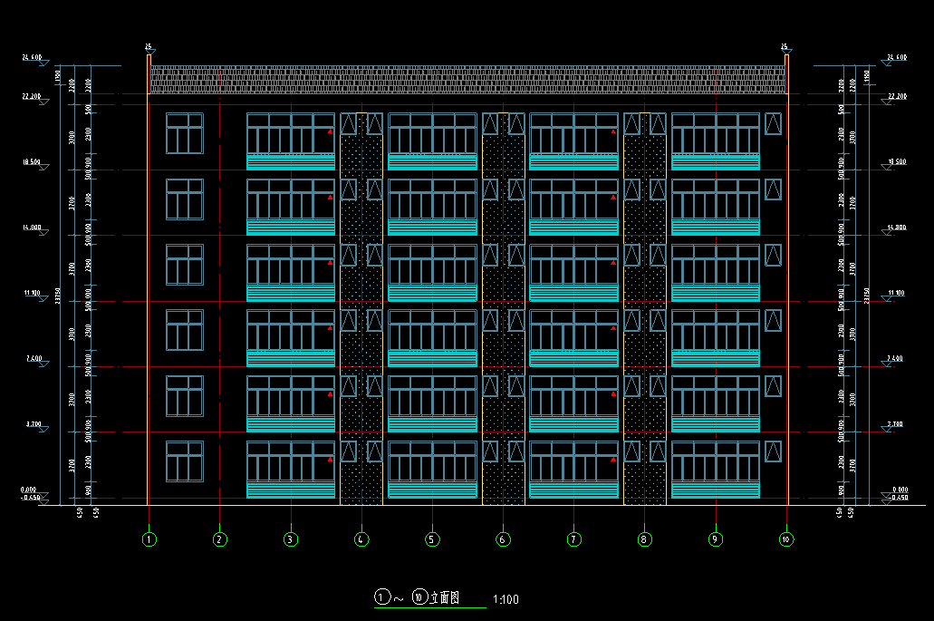 6层4039平-学生宿舍13-1栋