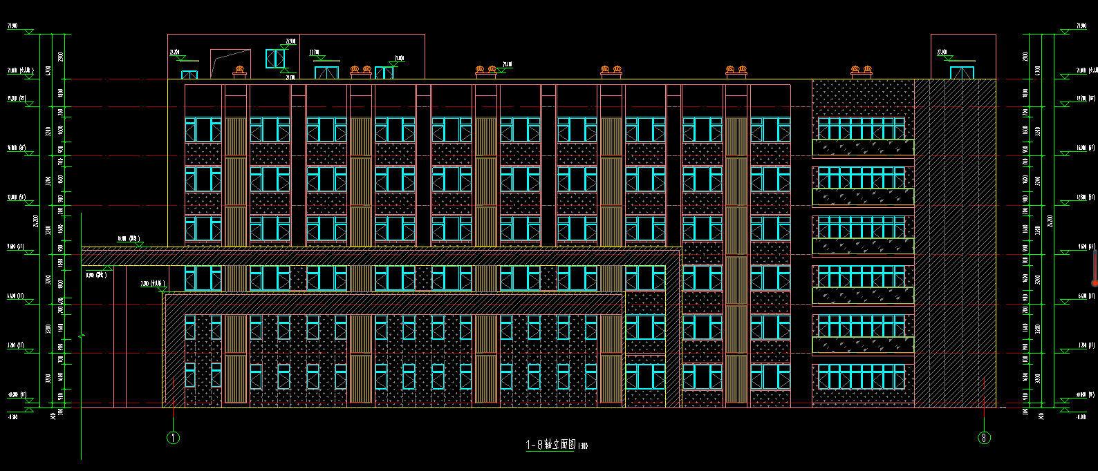 6层6550.18平方-某公司宿舍楼