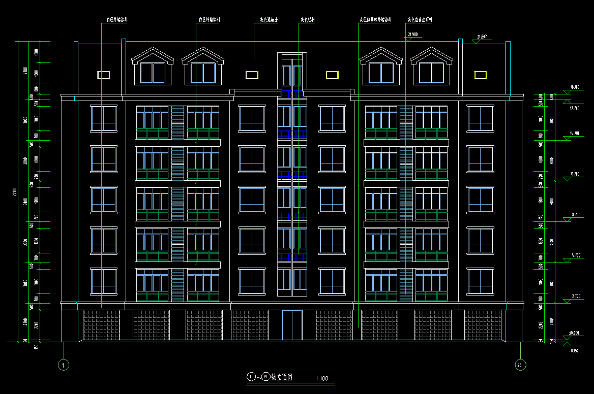 6层2692平-某地块-2号住宅