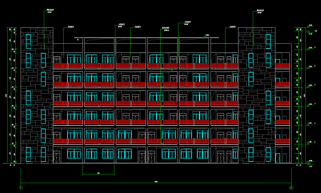 6层4500平方-某校区5号教学楼