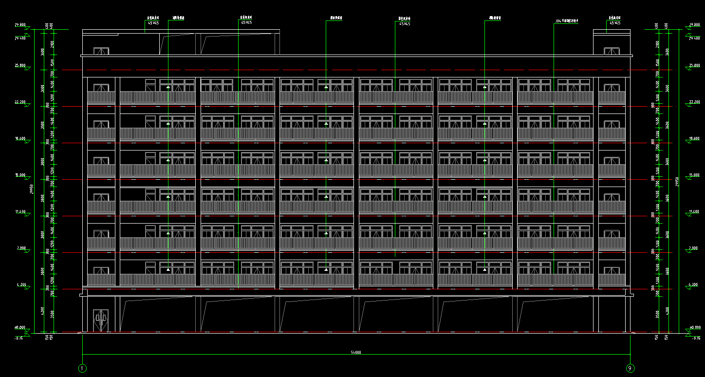 7层4870平方-某校区8号宿舍楼