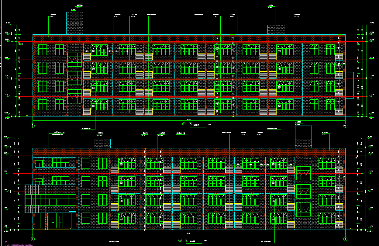 4层6017平方-某校区教学实验综合楼