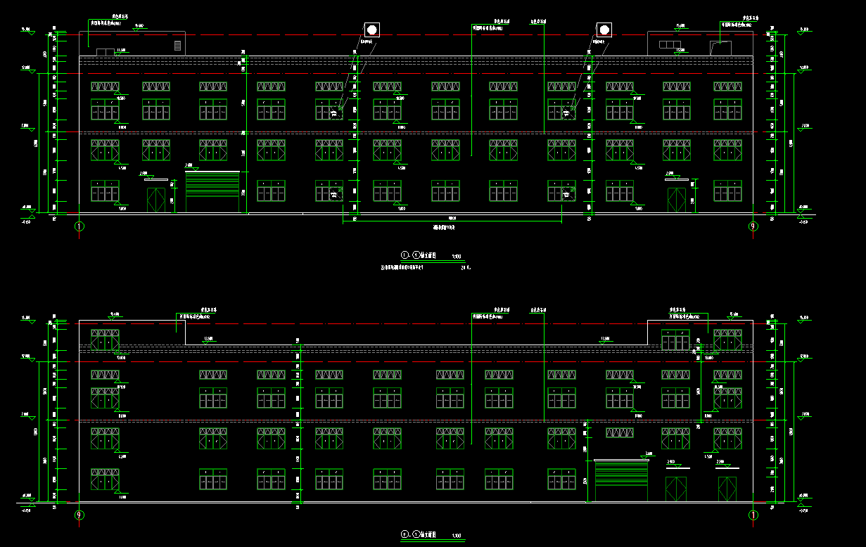 2层4787平-某生产项目厂房4