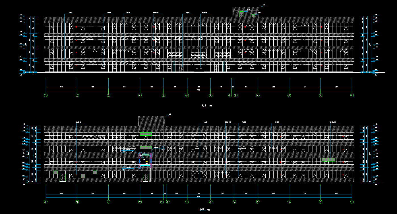 4层14685平方-某项目综合办公楼及食堂