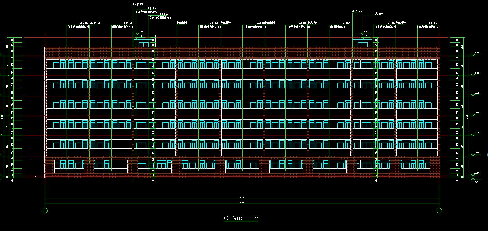 6层13517平方-某校区宿舍楼