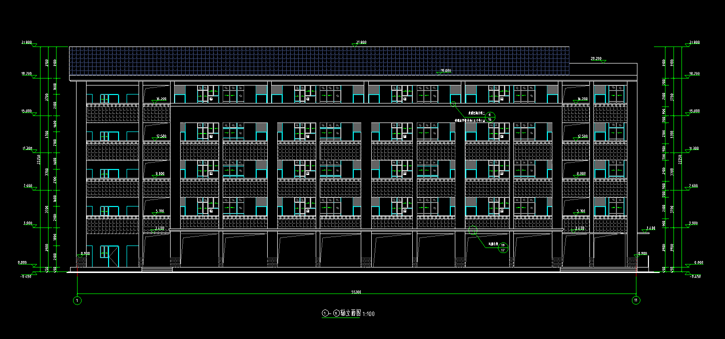 5层3144平方-某市小学