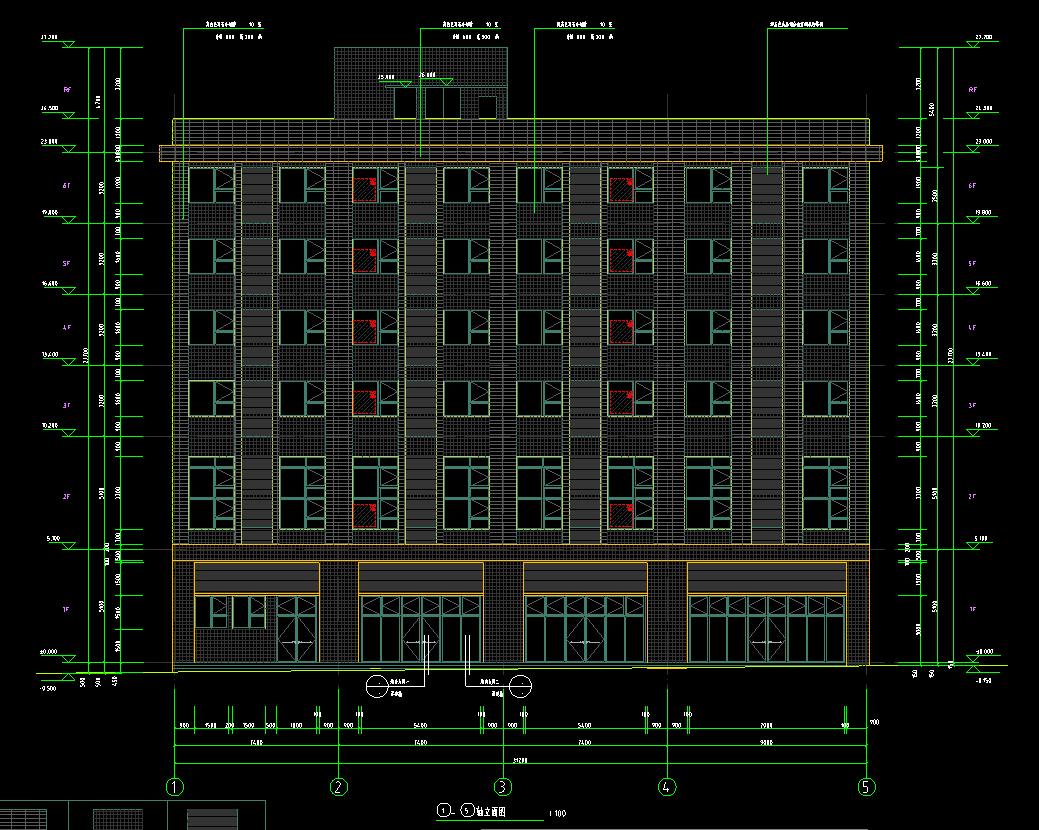 6层3045平-某公司综合楼