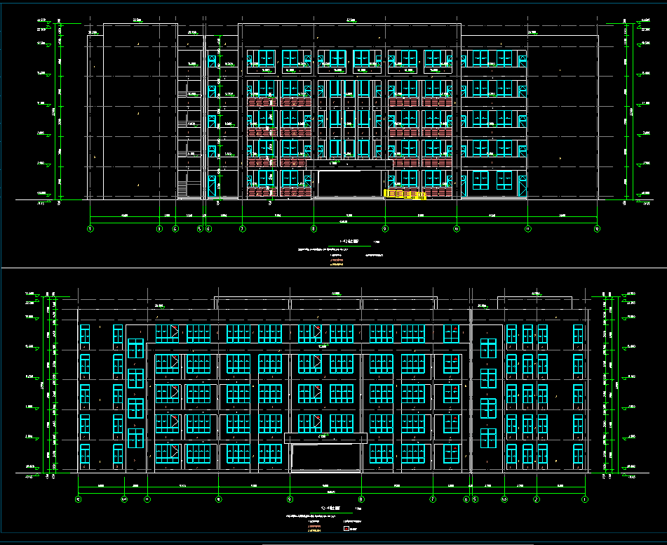 5层5748平方-某中学综合楼