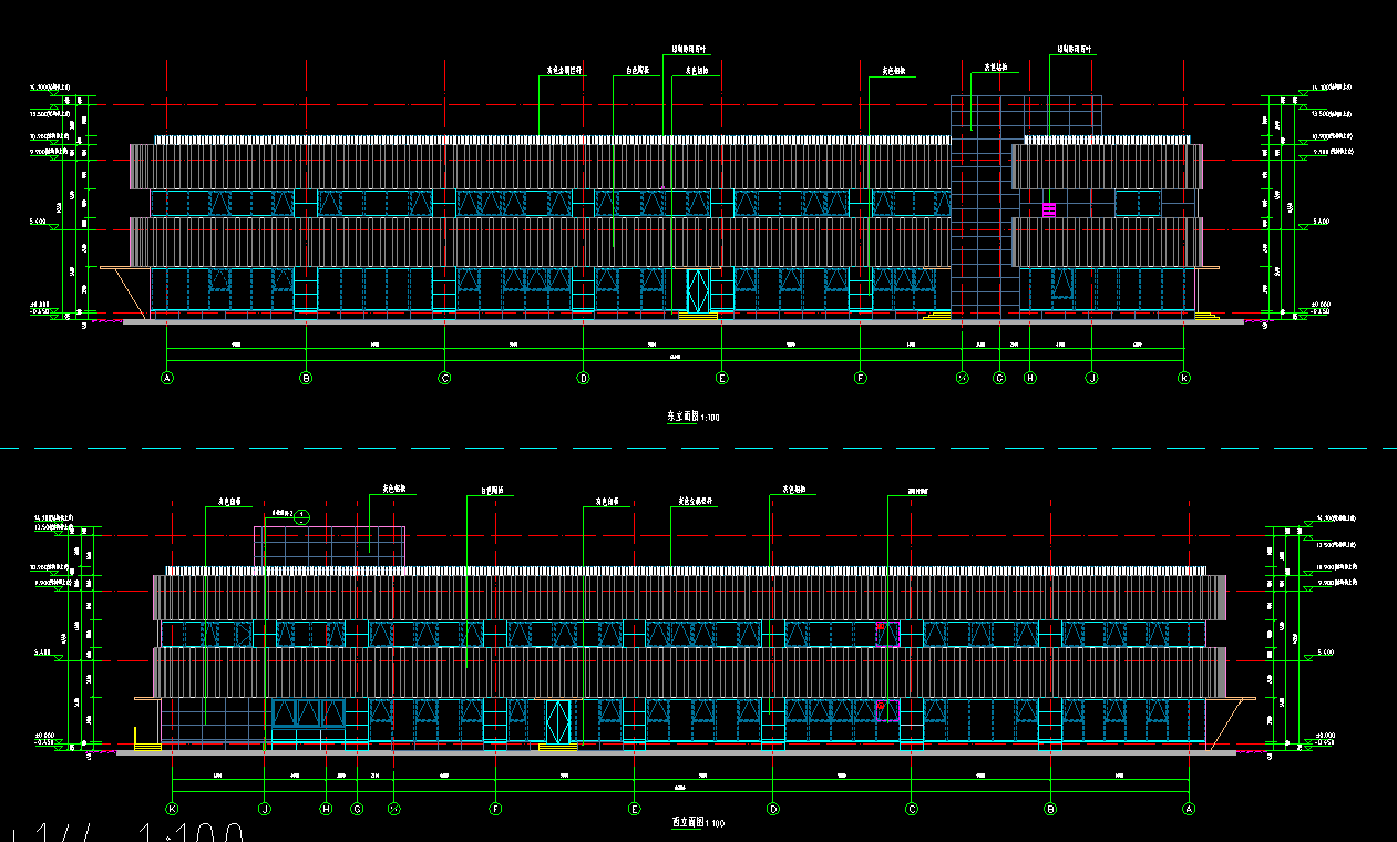 3层4218平-某公司新综合楼