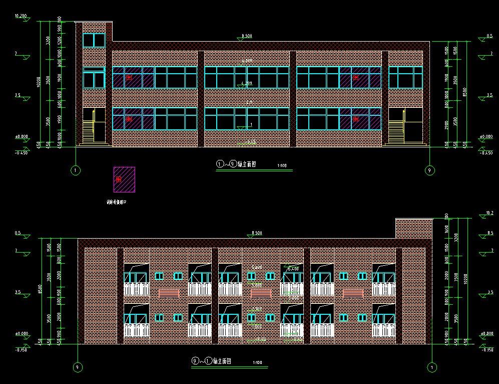 2层629平方-某饲料有限公司宿舍楼