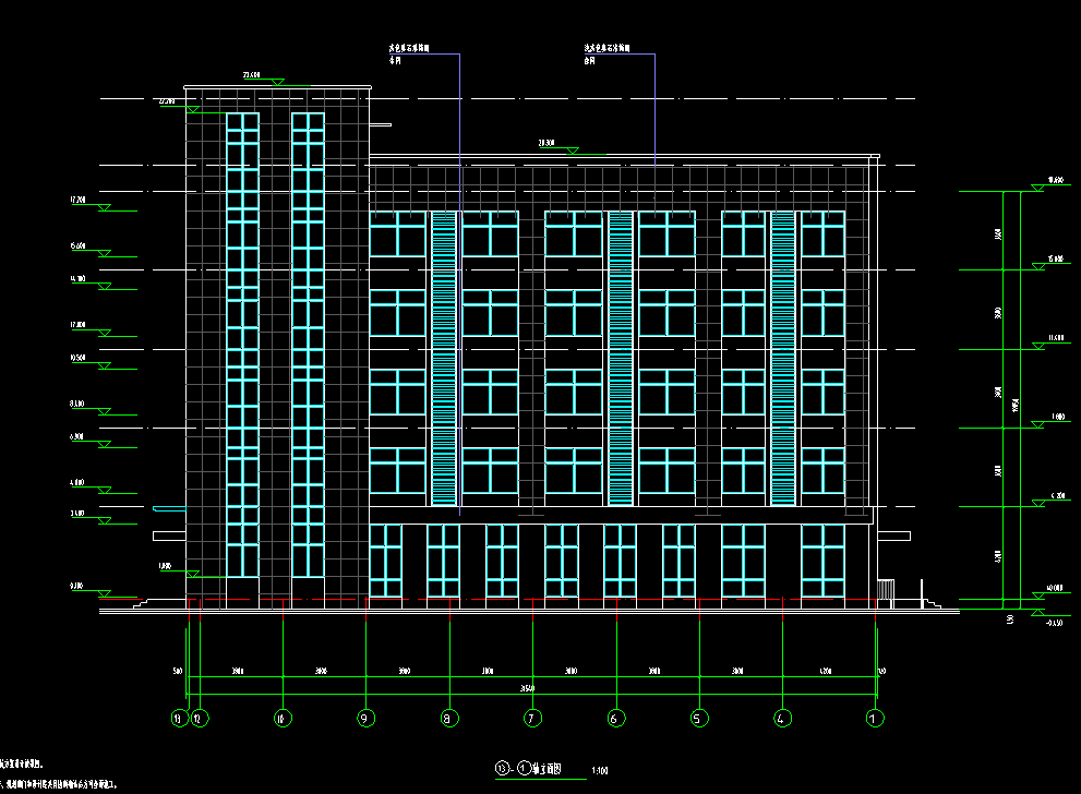 5层3055平-某公司智能综合宿舍楼