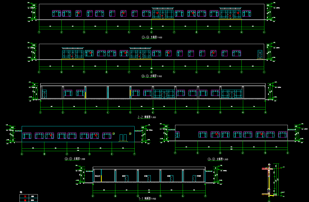 1层3224平-某公司智能家电产业区办公楼食堂