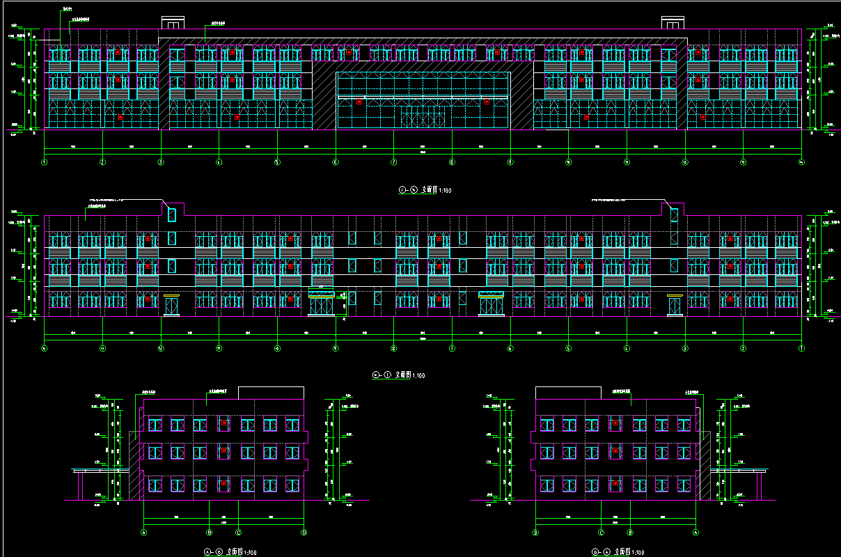 3层7102平-某公司智能家电产业区办公楼