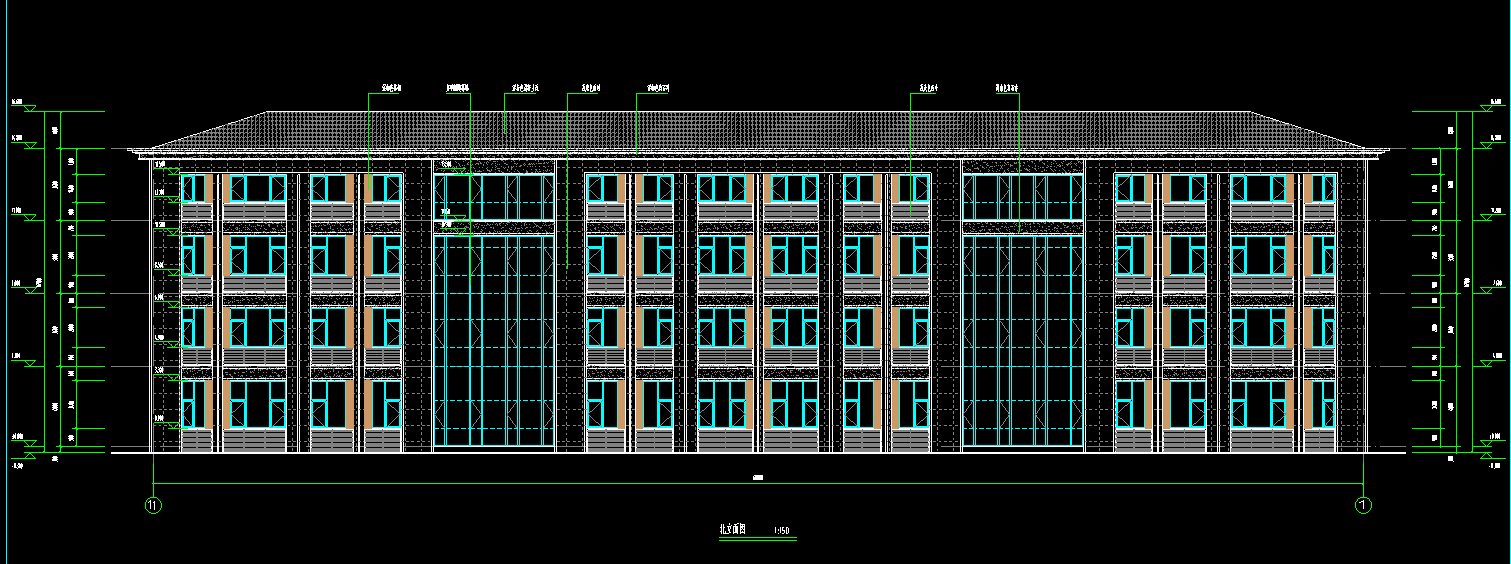 4层2167平-某机械研发楼