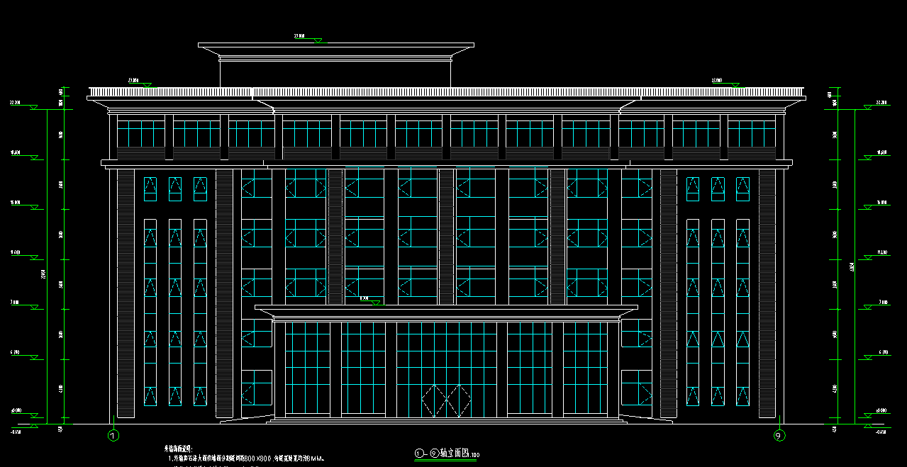 6层5196平方-某天然气有限公司综合楼