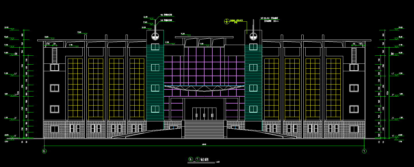 4层3611平-某公司办公楼