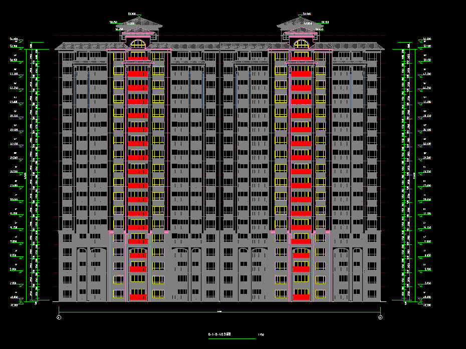 18层16162平方-某住宅区8#楼