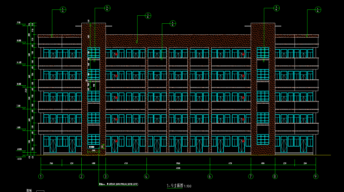 6层3114平方-某镇中学宿舍楼