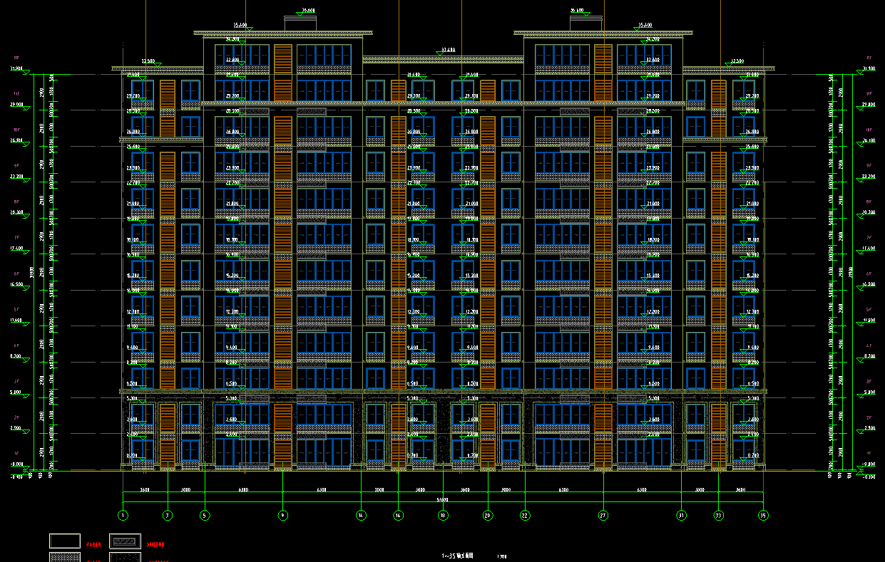 12层4912平方-某住宅小区9#楼