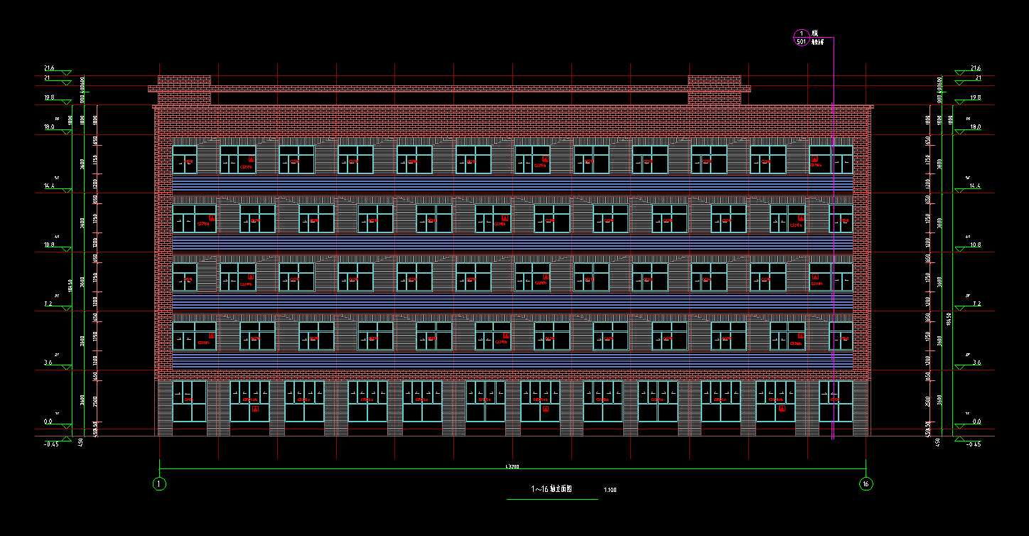 6层5007平方-某初级中学女生宿舍