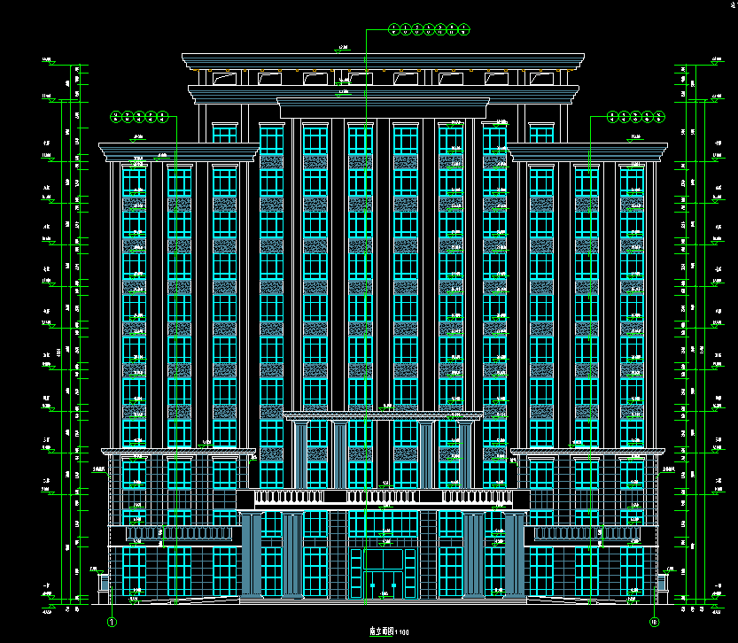 11层7754平方-某市赵村安置房项目7#周转房公寓