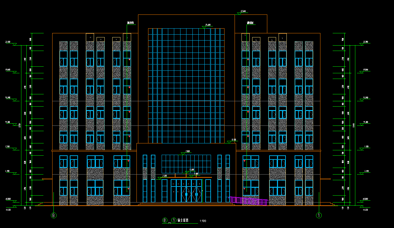 6层4459平方-某公司风电叶片制造业务楼