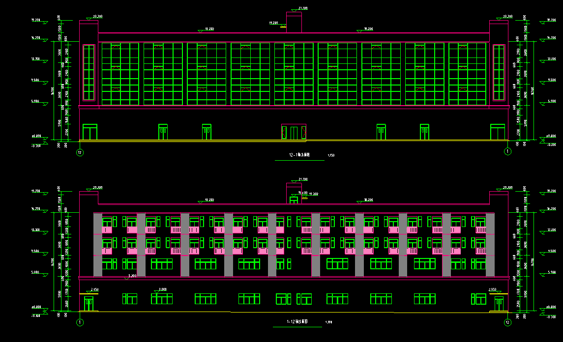 4层7885平方-某公司项目宿舍楼