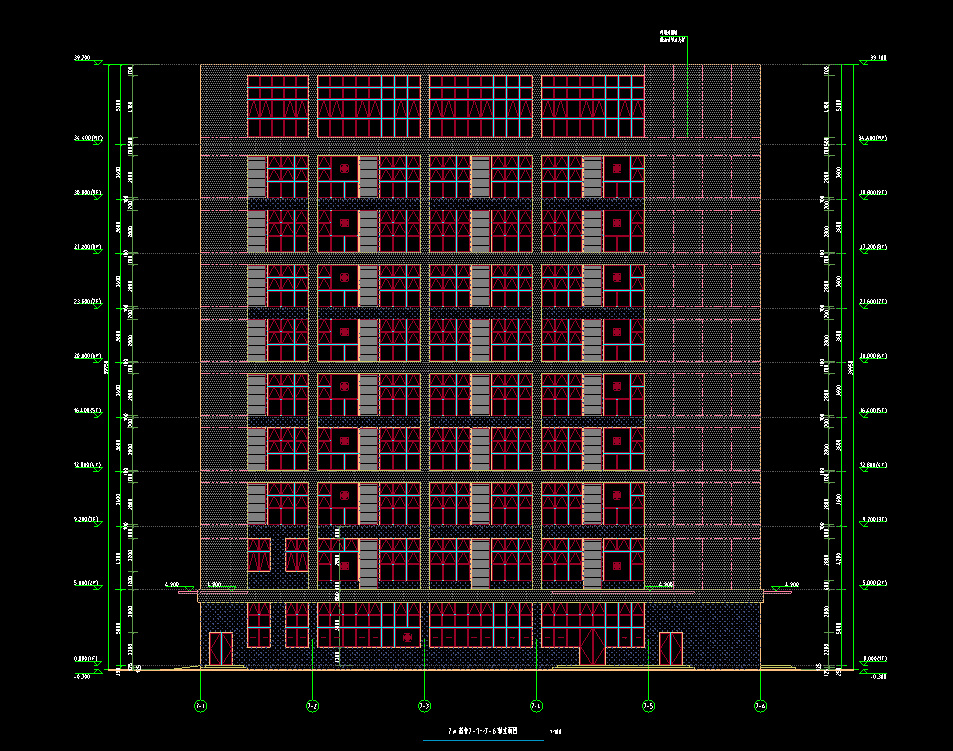 9层6801平方-某科技有限公司7#宿舍楼