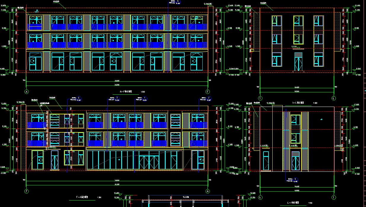 3层1686平方-某市某基地倒班宿舍楼