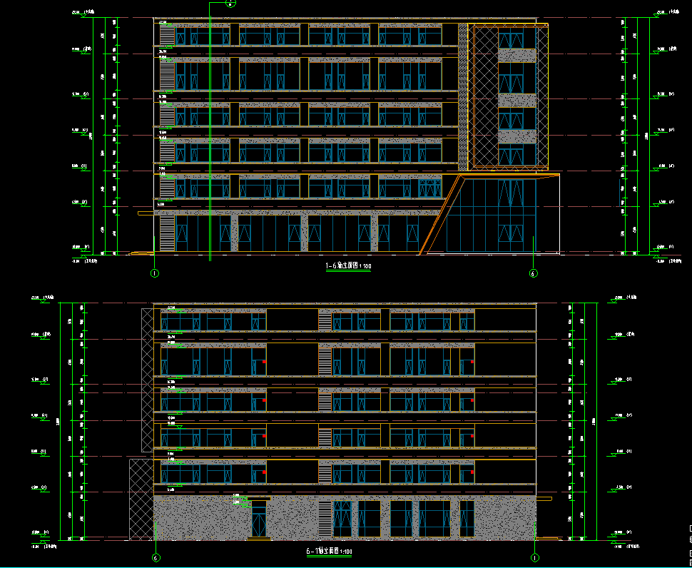 5层3041平方-某机械智能装备公司1#办公楼