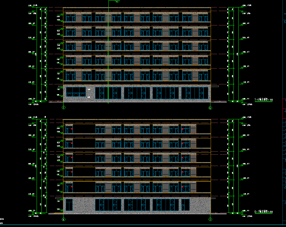 6层3609平方-某机械智能装备公司2#宿舍楼