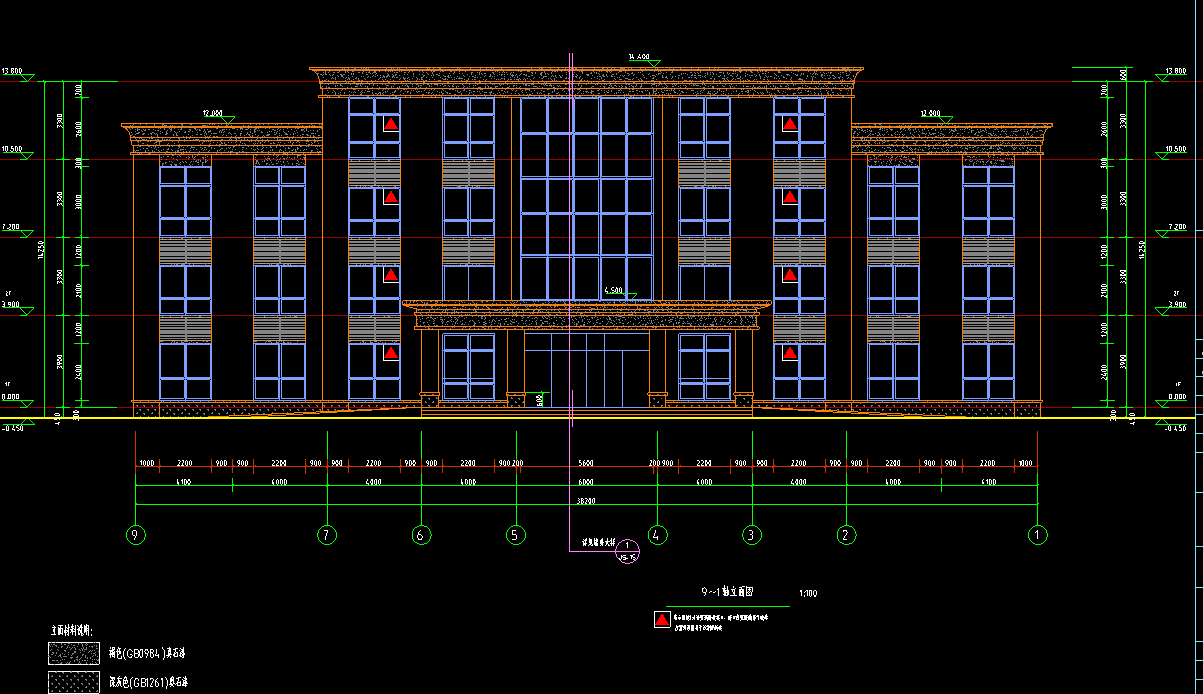 4层1998平方-某家具科技公司综合楼