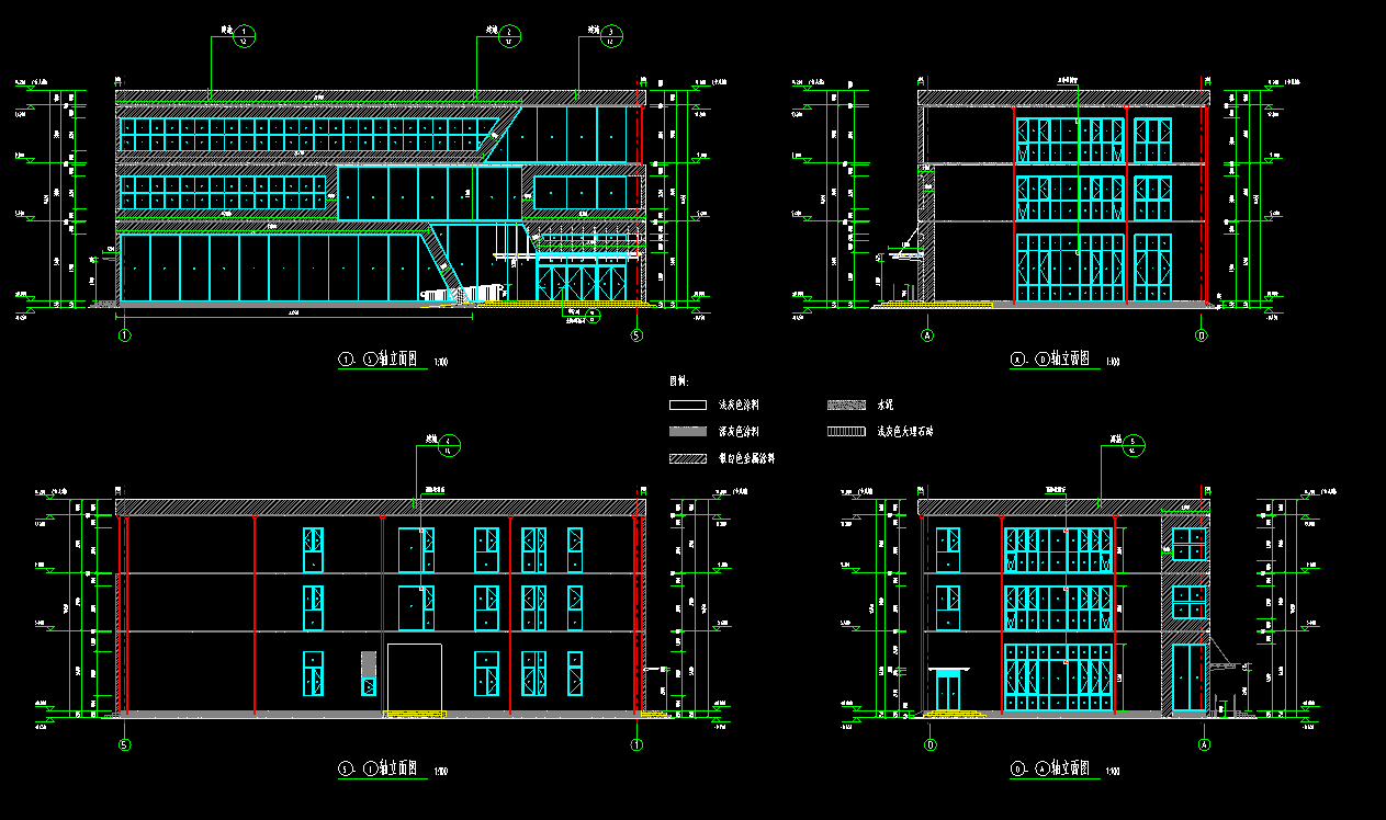 3层1826平方-某能源公司车间及办公楼