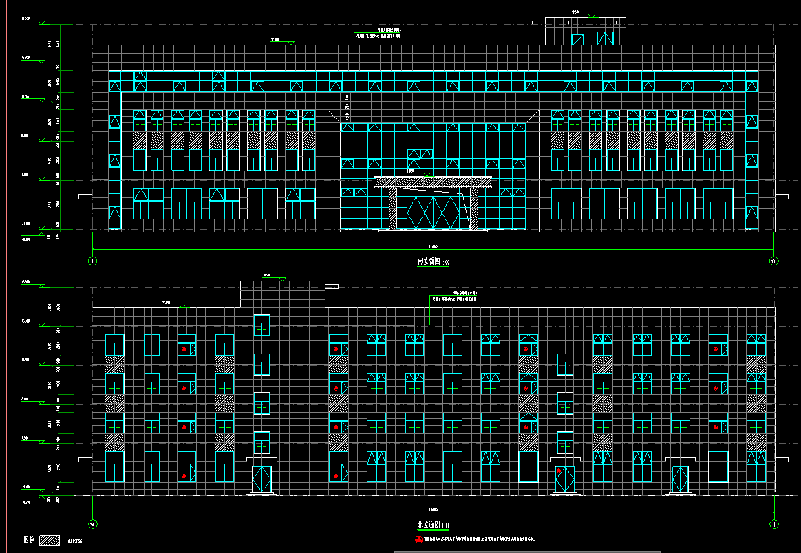 4层4054平方-某工业有限公司办公楼